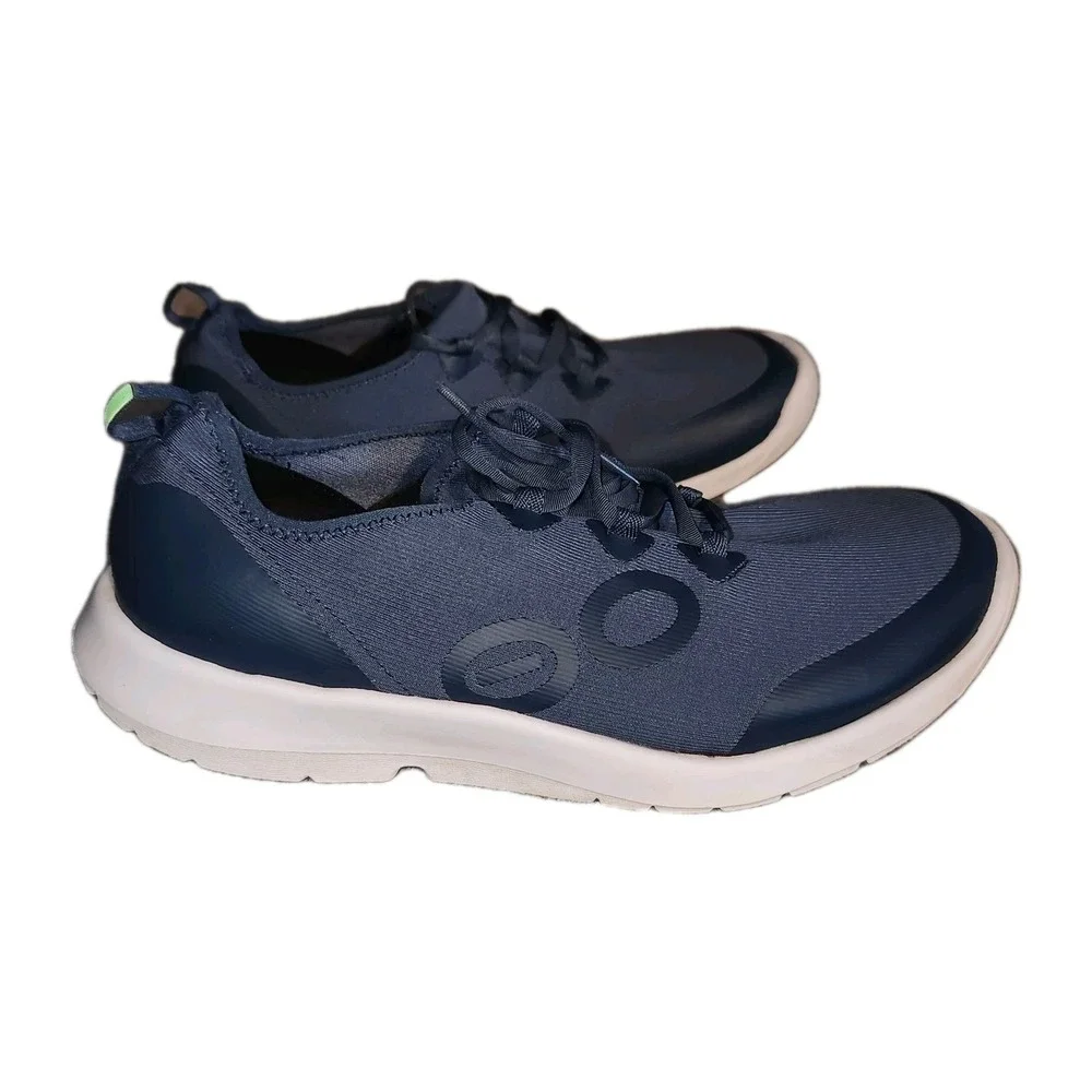 OOFOS OOmg Sport LS Low‎ Shoe - Recovery Blue Sneaker Shoes Men's 9.5